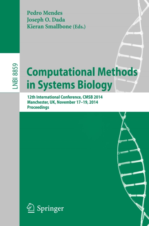 Cover image for book Computational Methods in Systems Biology