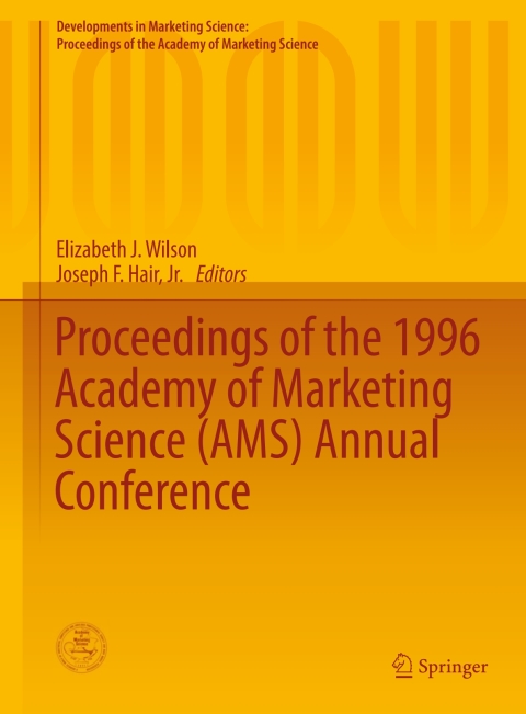 Cover image for book Proceedings of the 1996 Academy of Marketing Science (AMS) Annual Conference