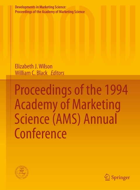 Cover image for book Proceedings of the 1994 Academy of Marketing Science (AMS) Annual Conference