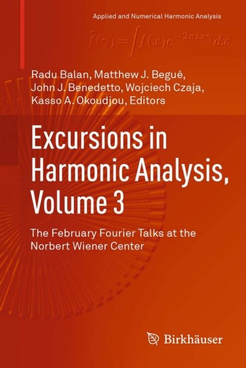 Cover image for book Excursions in Harmonic Analysis, Volume 3
