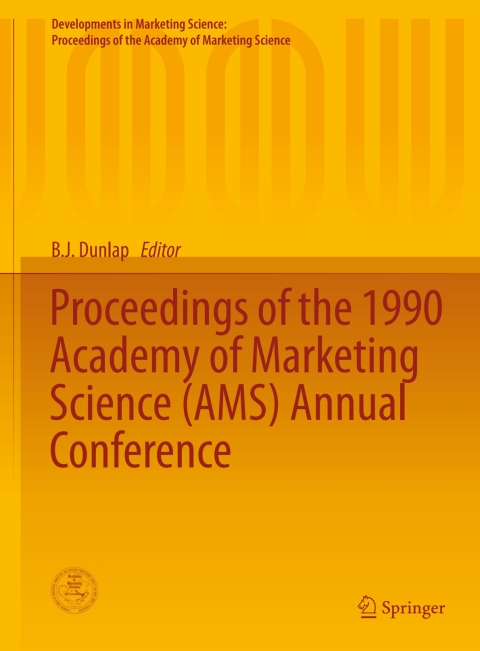 Cover image for book Proceedings of the 1990 Academy of Marketing Science (AMS) Annual Conference