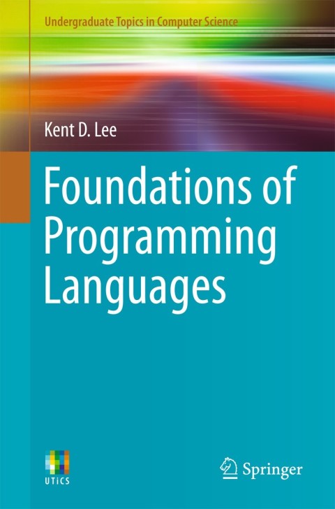 Cover image for book Foundations of Programming Languages