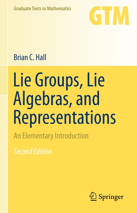Cover image for book Lie Groups, Lie Algebras, and Representations