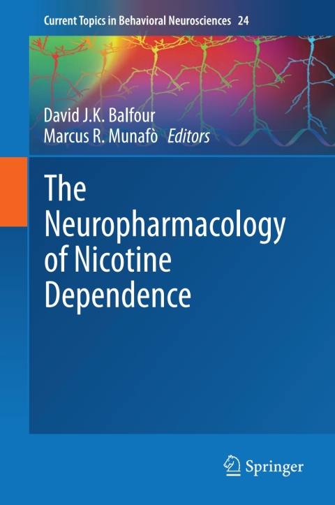 Cover image for book The Neuropharmacology of Nicotine Dependence