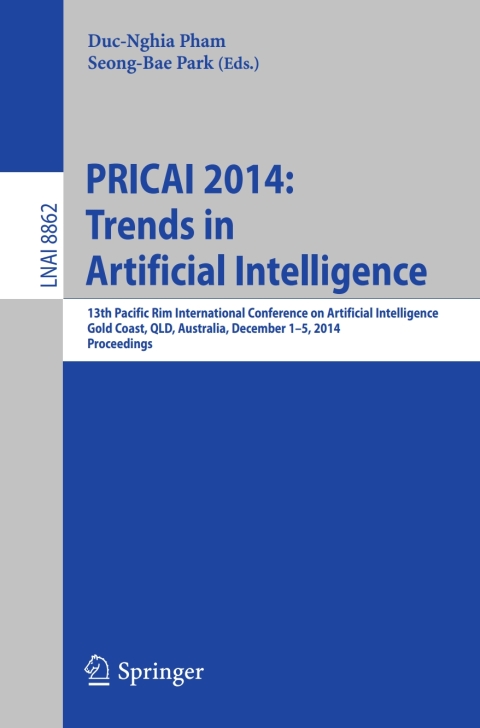Cover image for book PRICAI 2014: Trends in Artificial Intelligence