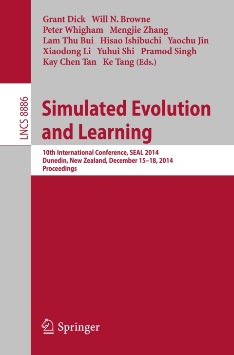 Cover image for book Simulated Evolution and Learning