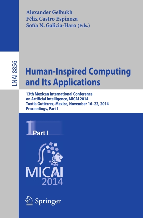 Cover image for book Human-Inspired Computing and its Applications