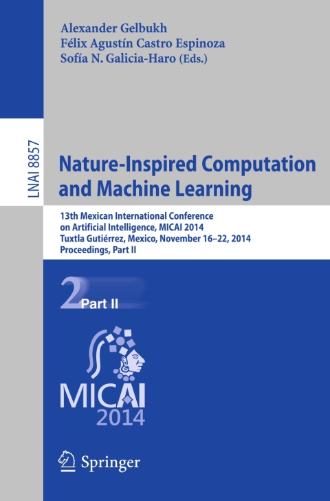 Cover image for book Nature-Inspired Computation and Machine Learning