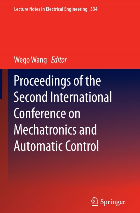 Cover image for book Proceedings of the Second International Conference on Mechatronics and Automatic Control