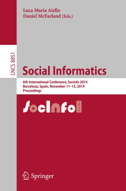 Cover image for book Social Informatics