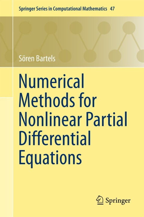 Cover image for book Numerical Methods for Nonlinear Partial Differential Equations