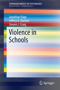صورة الغلاف: Violence in Schools 9783319139111