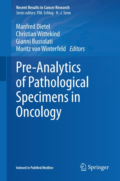Cover image for book Pre-Analytics of Pathological Specimens in Oncology
