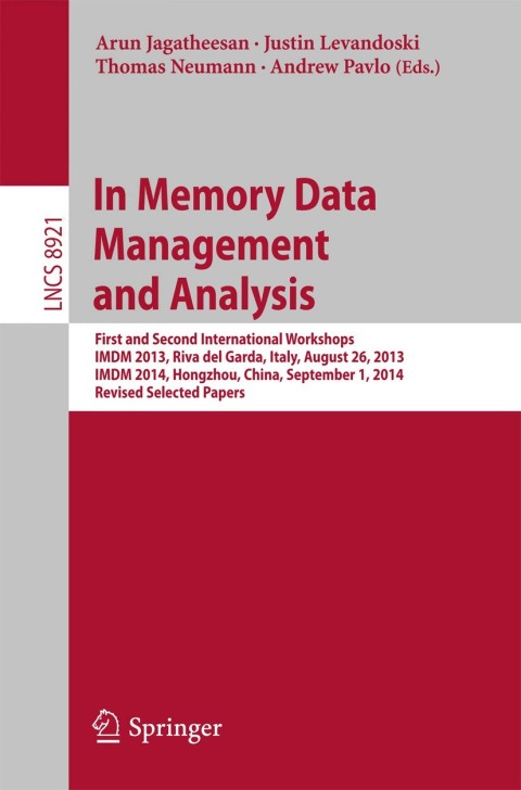 Cover image for book In Memory Data Management and Analysis