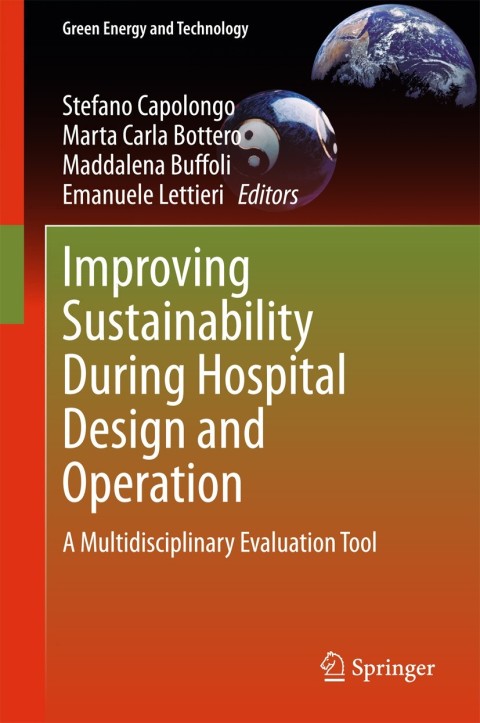 Cover image for book Improving Sustainability During Hospital Design and Operation