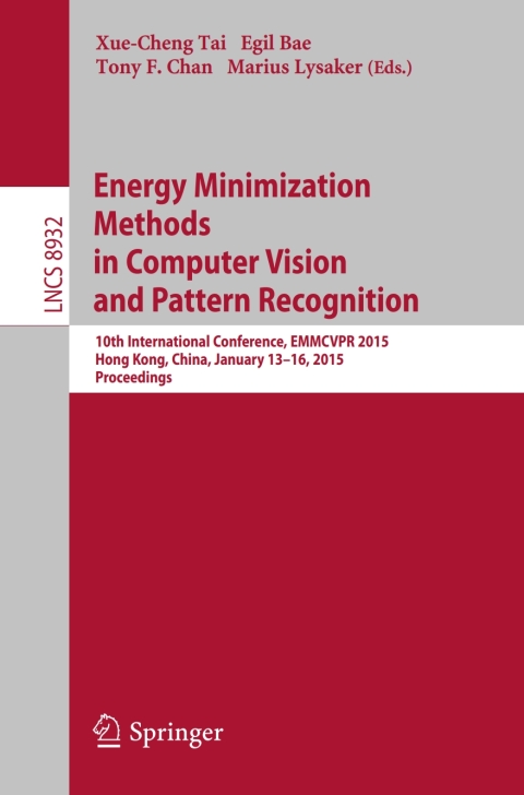 Cover image for book Energy Minimization Methods in Computer Vision and Pattern Recognition