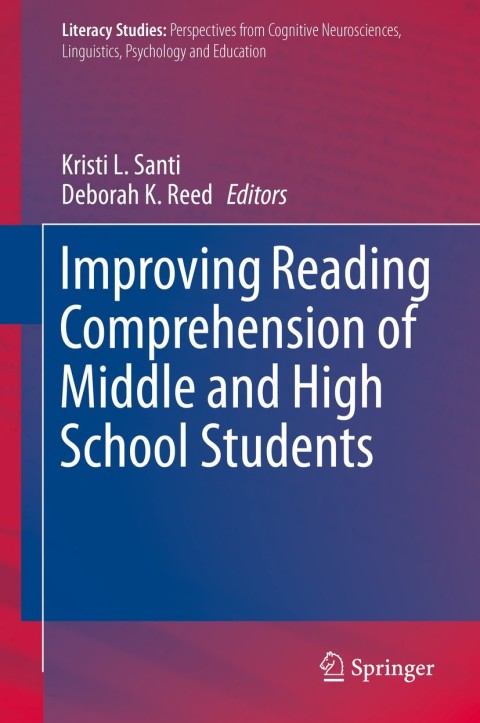 Cover image for book Improving Reading Comprehension of Middle and High School Students