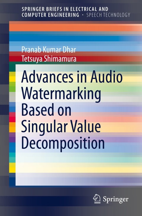 Cover image for book Advances in Audio Watermarking Based on Singular Value Decomposition