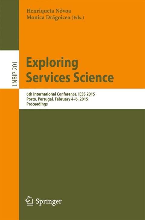 Cover image for book Exploring Services Science