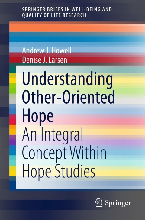 Cover image for book Understanding Other-Oriented Hope