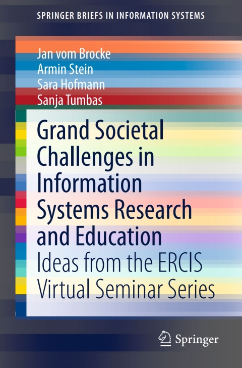 Cover image for book Grand Societal Challenges in Information Systems Research and Education