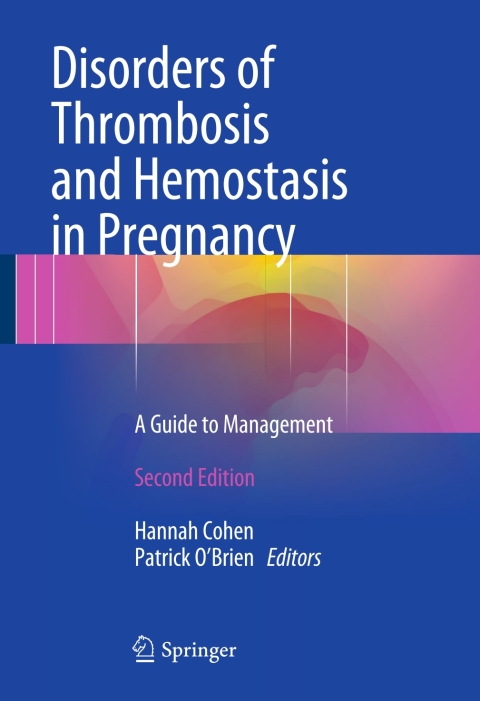 Cover image for book Disorders of Thrombosis and Hemostasis in Pregnancy
