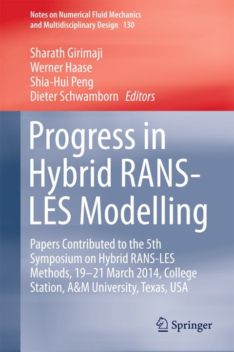 Cover image for book Progress in Hybrid RANS-LES Modelling