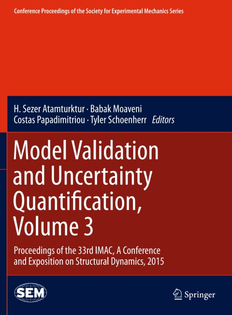 Cover image for book Model Validation and Uncertainty Quantification, Volume 3