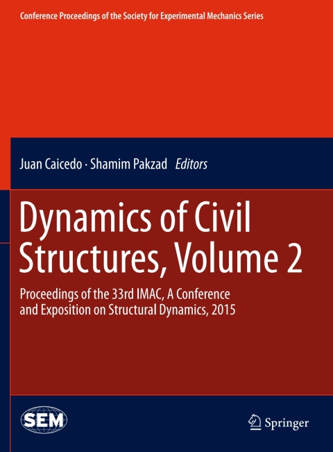 Cover image for book Dynamics of Civil Structures, Volume 2