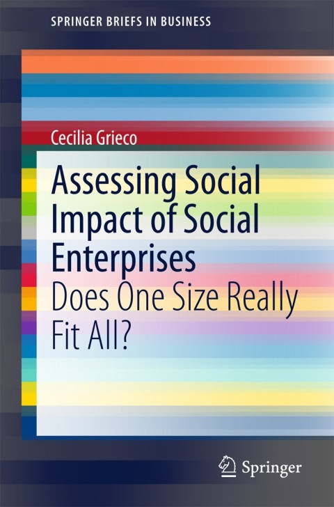 Cover image for book Assessing Social Impact of Social Enterprises