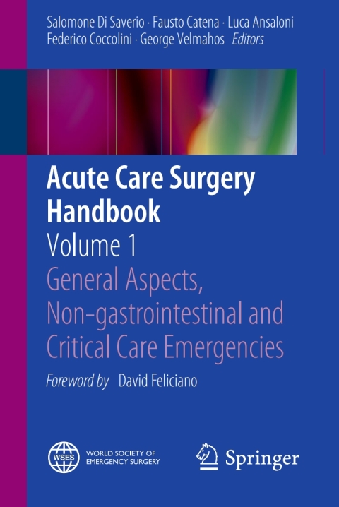 Cover image for book Acute Care Surgery Handbook