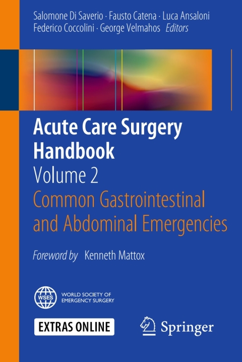 Cover image for book Acute Care Surgery Handbook