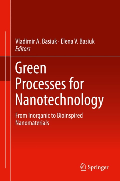 Cover image for book Green Processes for Nanotechnology