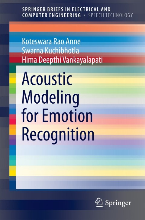 Cover image for book Acoustic Modeling for Emotion Recognition