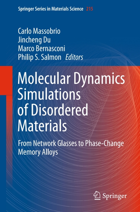 Cover image for book Molecular Dynamics Simulations of Disordered Materials
