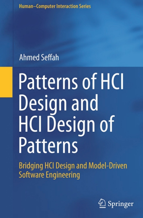 Cover image for book Patterns of HCI Design and HCI Design of Patterns