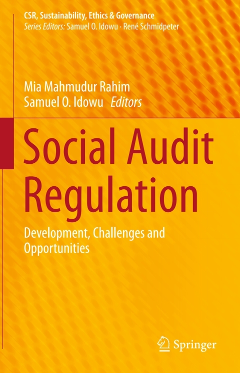Cover image for book Social Audit Regulation