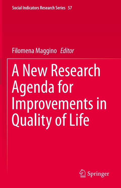 Cover image for book A New Research Agenda for Improvements in Quality of Life