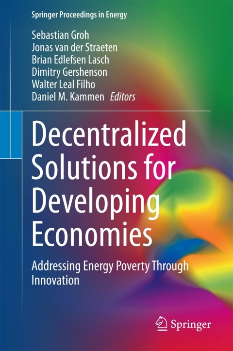 Cover image for book Decentralized Solutions for Developing Economies