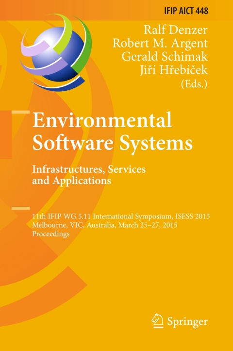 Cover image for book Environmental Software Systems. Infrastructures, Services and Applications