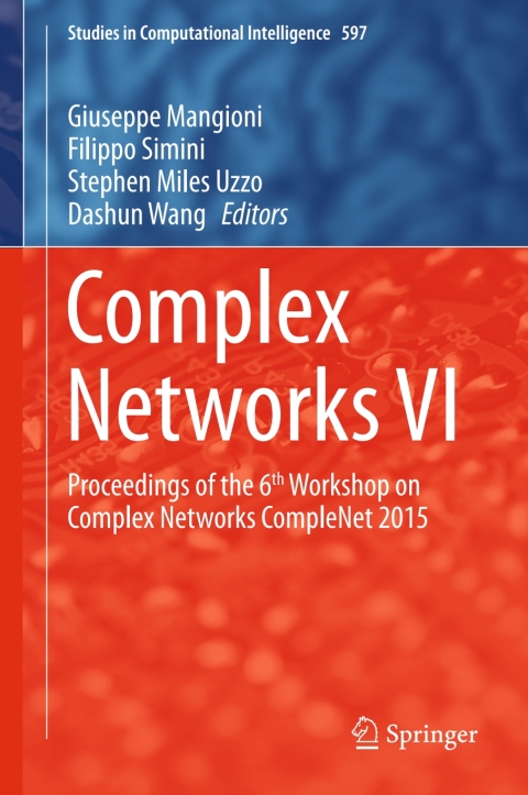Cover image for book Complex Networks VI