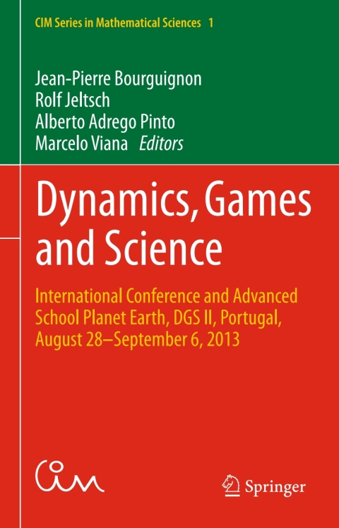 Cover image for book Dynamics, Games and Science