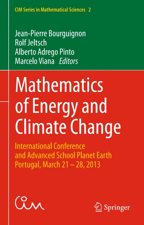 Cover image for book Mathematics of Energy and Climate Change