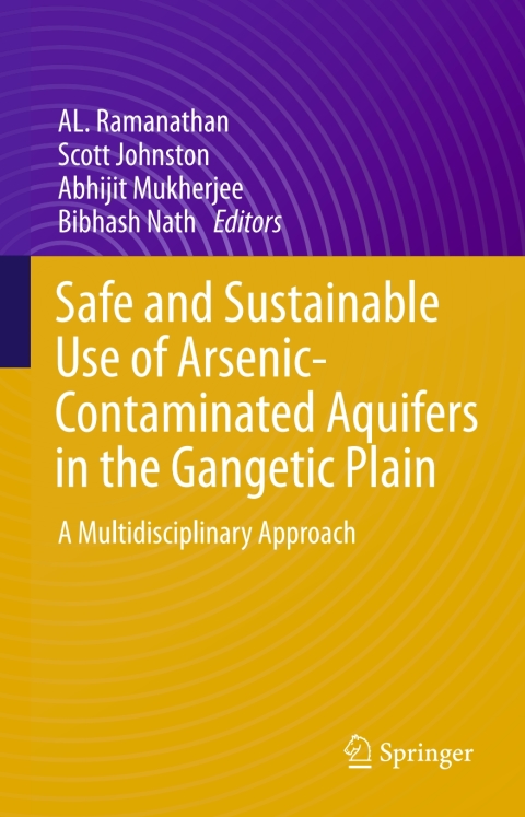 Cover image for book Safe and Sustainable Use of Arsenic-Contaminated Aquifers in the Gangetic Plain