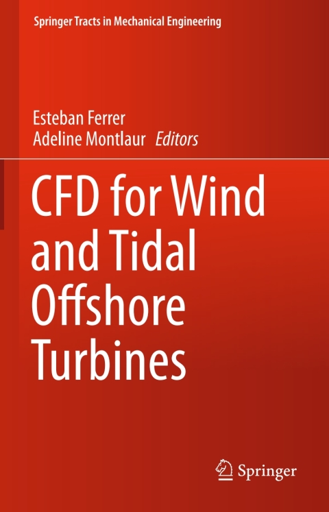 Cover image for book CFD for Wind and Tidal Offshore Turbines