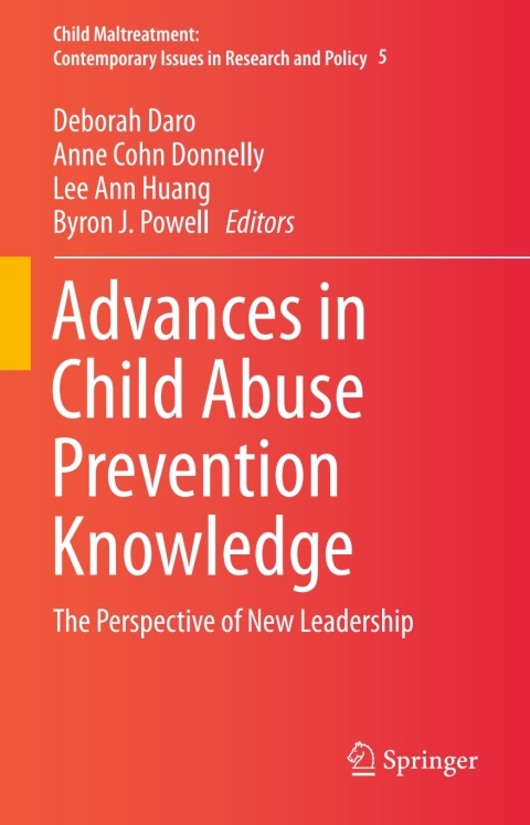 Cover image for book Advances in Child Abuse Prevention Knowledge