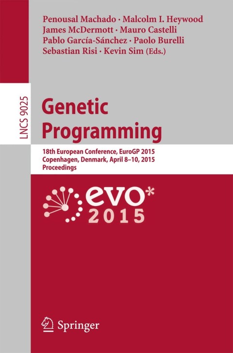 Cover image for book Genetic Programming