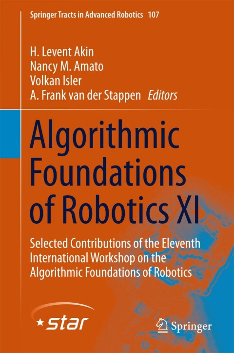 Cover image for book Algorithmic Foundations of Robotics XI