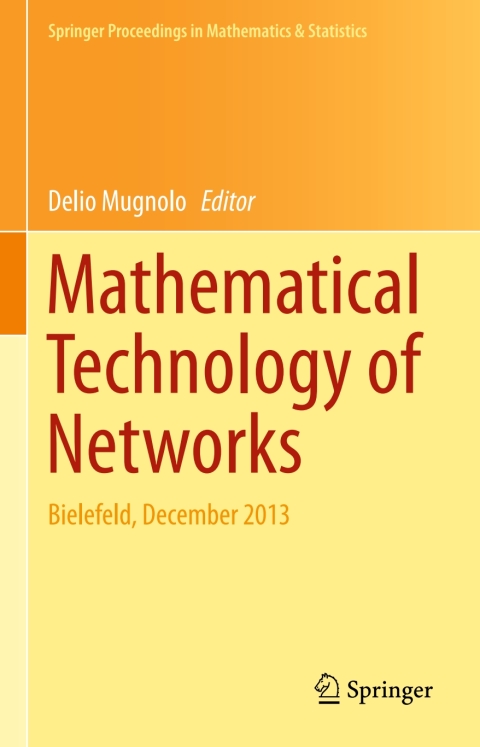 Cover image for book Mathematical Technology of Networks