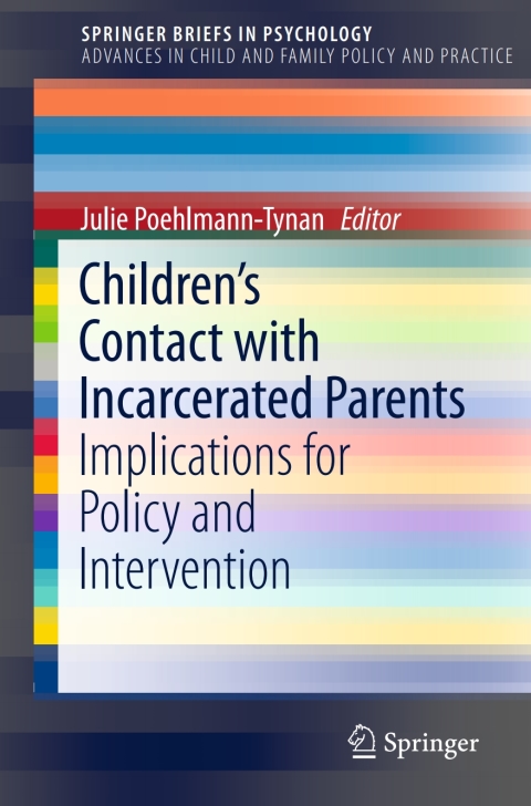 Cover image for book Children’s Contact with Incarcerated Parents